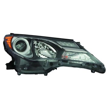 Headlight Assembly Composite Right North America Built CAPA for Toyota RAV4 2013-2015