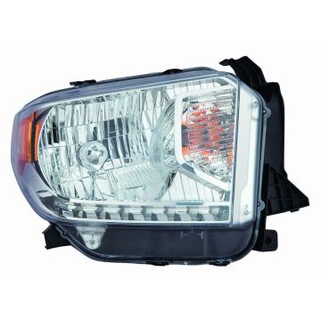 Headlight Assembly Composite Right Halogen w/o Level Adjuster for Toyota Tundra Limited SR SR5 2014-2015