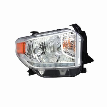 Headlight Assembly Composite Right Halogen LED Daytime Running Lights for Toyota Tundra Platinum 1794 Edition 2014-2017