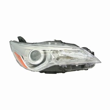 Headlight Assembly Composite Right Halogen for Toyota Camry LE Hybrid LE Hybrid XLE XLE 2015-2017