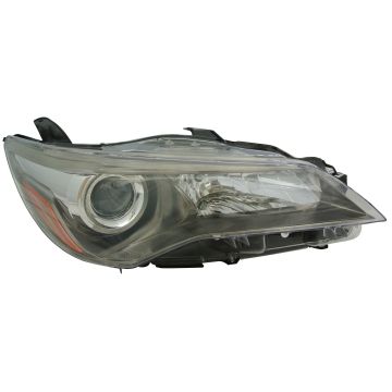 Headlight Assembly Composite Right Halogen Projector Type CAPA for Toyota Camry Hybrid SE SE XLE Special Edition 2015-2017
