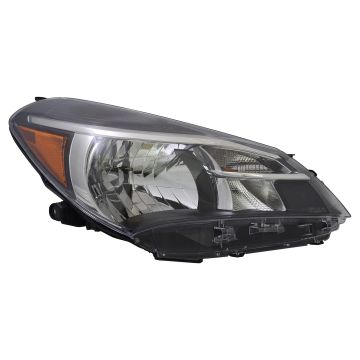 Headlight Assembly Composite Right Multi-Reflector Type CAPA for Toyota Yaris 2015-2017