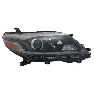 Headlight Assembly Composite Right Halogen w/LED DRL CAPA for Toyota Sienna SE 2015-2019