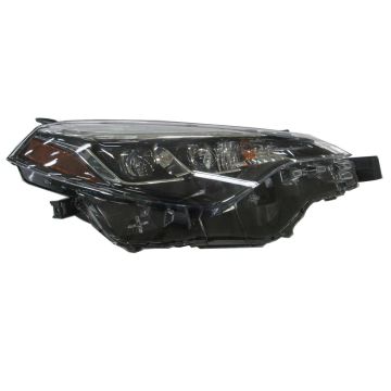 Headlight Assembly Composite Right Multi-LED w/LED Accent CAPA for Toyota Corolla XSE SE XLE 2017-2019
