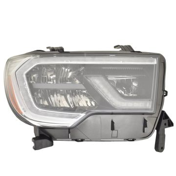 Headlight Assembly Composite Right Platinum CAPA for Toyota Sequoia 2018-2022