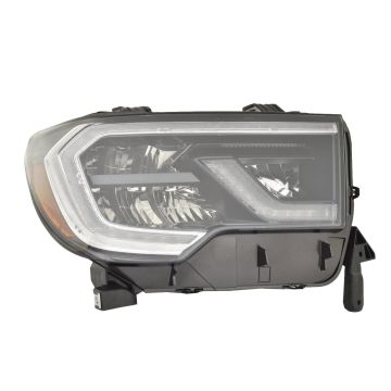 Headlight Assembly Composite Right CAPA for Toyota Sequoia Limited TRD Sport SR5 TRD Pro 2018-2022