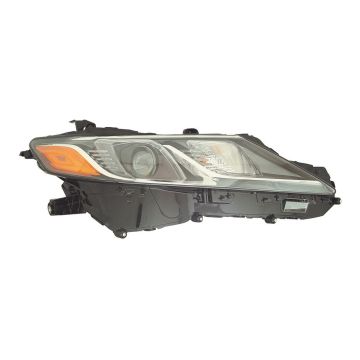Headlight Assembly Composite Right w/o LED Signal Lamp North America Built CAPA for Toyota Camry Hybrid LE Hybrid SE L LE SE SE Nightshade 2019-2024