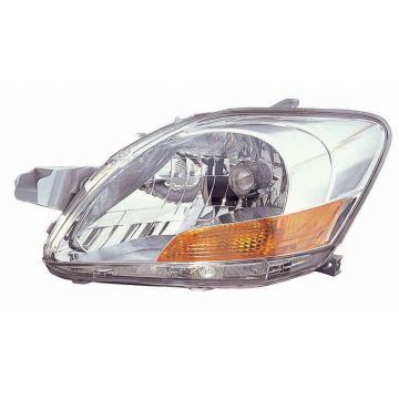 Headlight Lens Housing Left CAPA for Toyota Yaris Sedan 2007-2011