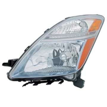 Headlight Lens Housing Left w/o HID From 11-05 for Toyota Prius 2006-2009