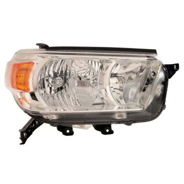 Headlight Lens Housing Right CAPA for Toyota 4Runner Limited SR5 2010-2013