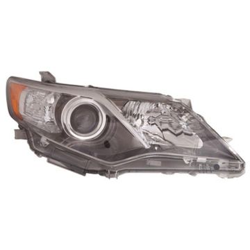 Headlight Lens Housing Right HID for Toyota Camry XLE 2012-2014