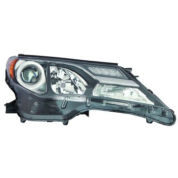 Headlight Lens Housing Right CAPA for Toyota RAV4 2013-2015