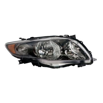 Headlight Lens Housing Right North America Built for Toyota Corolla S XRS 2009-2010