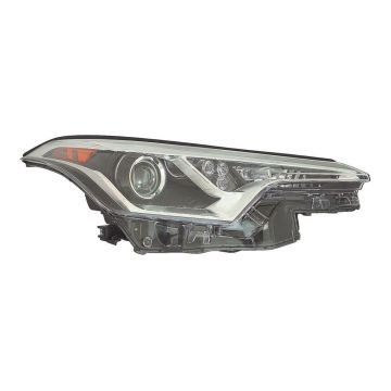 Headlight Lens Housing Right Turkey/Japan Built CAPA for Toyota C-HR 2018-2019