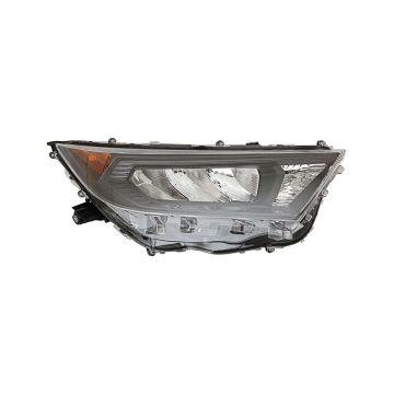 Headlight Lens Housing Right Japan Built CAPA for Toyota RAV4 LE Hybrid LE 2019-2022