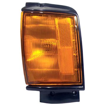 Parking Light Assembly Left Standard Black for Toyota Pickup 1984-1986