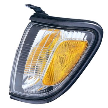 Parking Light Assembly Left Park/Marker Combo w/Gray Bezel for Toyota Tacoma 2001-2004