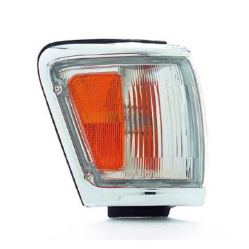 Parking Light Assembly Right Park/Marker Combination w/Chrome Rim for Toyota 4Runner 1992-1995