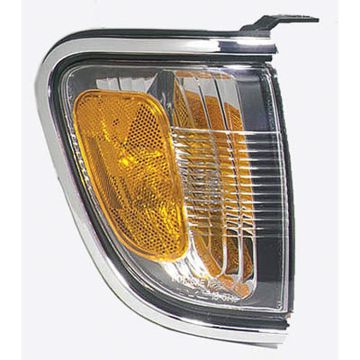 Parking Light Assembly Right Park/Marker Combo w/Chrome Bezel for Toyota Tacoma 2001-2004