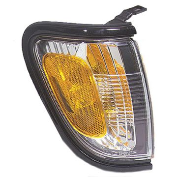 Parking Light Assembly Right Park/Marker Combo w/Black Sand Pearl Bezel (paint Code 209) for Toyota Tacoma 2001-2004