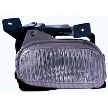 Fog Light Assembly Left w/Steel Bumper for Toyota Tundra 2000-2006