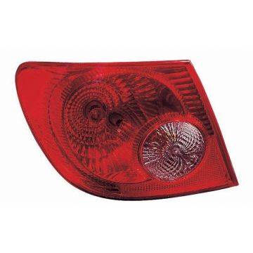 Tail Light Assembly Left CAPA for Toyota Corolla 2005-2008