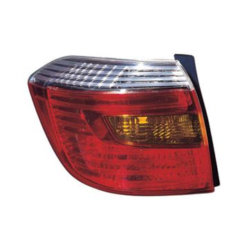 Tail Light Assembly Left w/Sport Pkg for Toyota Highlander 2008-2010