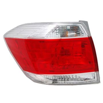 Tail Light Assembly Left USA Built CAPA for Toyota Highlander 2011-2013