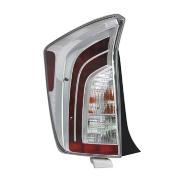 Tail Light Assembly Left CAPA for Toyota Prius 2012-2015