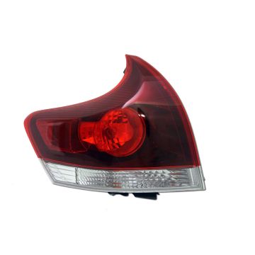 Tail Light Assembly Left Smoke Lens CAPA for Toyota Venza 2013-2016