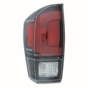 Tail Light Assembly Left w/Black Bezel for Toyota Tacoma 2017-2019