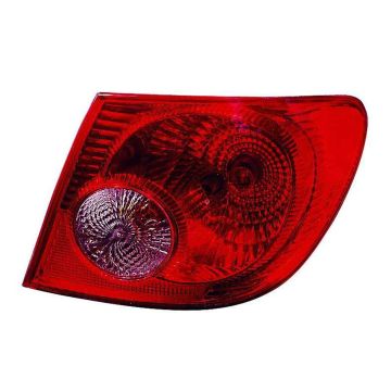 Tail Light Assembly Right CAPA for Toyota Corolla 2005-2008
