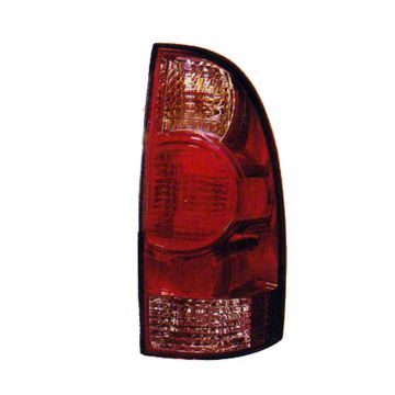 Tail Light Assembly Right Clear/Red Center Lens Standard Type for Toyota Tacoma 2005-2015