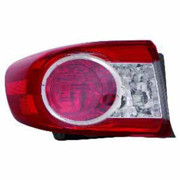 Tail Light Assembly Left Outer Len/Housing Japan Built for Toyota Corolla 2011-2013