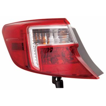 Tail Light Assembly Left Outer for Toyota Camry 2012-2014