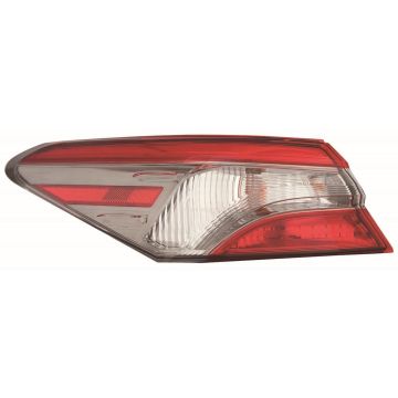 Tail Light Assembly Left Outer North America Built for Toyota Camry Hybrid SE SE SE Nightshade 2018-2020