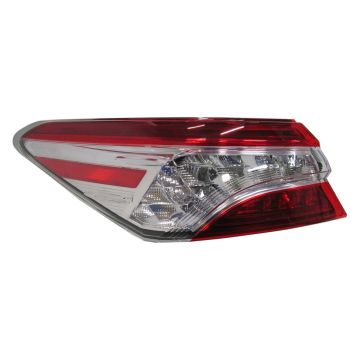 Tail Light Assembly Left Outer North America Built CAPA for Toyota Camry Hybrid XLE XLE XLE Navi 2018-2020