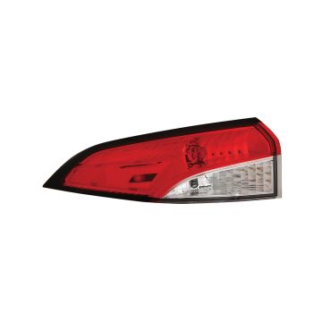 Tail Light Assembly Left Outer w/o Nightshade Edition Lens/Housing Japan Built CAPA for Toyota Corolla Hybrid LE Hybrid L LE SE Hybrid SE 2020-2024