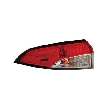 Tail Light Assembly Left Outer North America Built CAPA for Toyota Corolla Sedan L LE SE 2020-2024