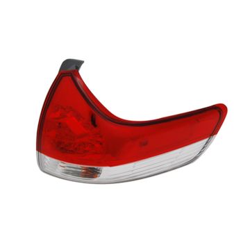 Tail Light Assembly Right Outer for Toyota Sienna Limited Base LE XLE 2011-2014