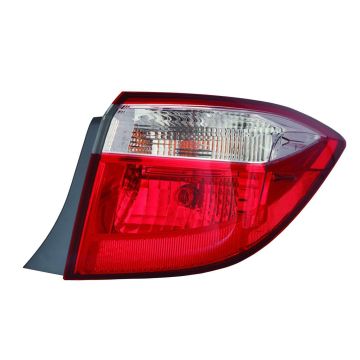 Tail Light Assembly Right Outer CAPA for Toyota Corolla 2014-2016
