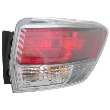 Tail Light Assembly Right Outer for Toyota Highlander 2014-2016