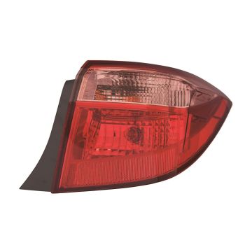 Tail Light Assembly Right Outer Halogen for Toyota Corolla L LE LE Eco CE 2017-2019