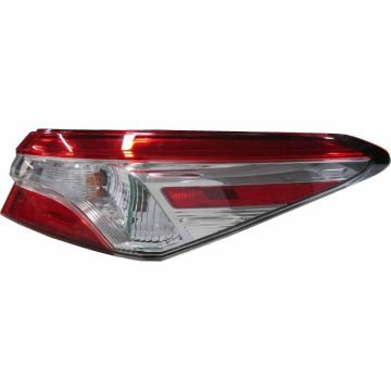 Tail Light Assembly Right Outer North America Built CAPA for Toyota Camry L LE Hybrid LE 2018-2020