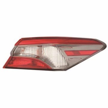 Tail Light Assembly Right Outer North America Built CAPA for Toyota Camry Hybrid SE SE SE Nightshade 2018-2020