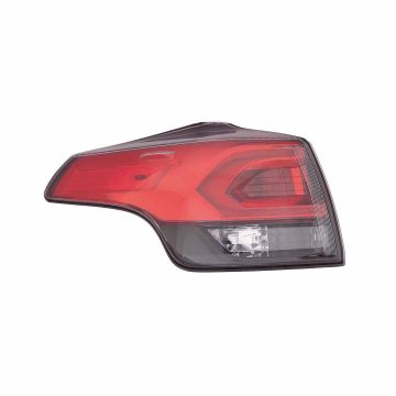 Tail Light Assembly Right Outer LED Type Includes Harness/Bulb for Toyota RAV4 Hybrid Limited Hybrid XLE Hybrid SE Hybrid LE+ 2016-2018