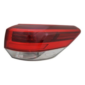 Tail Light Assembly Right Outer CAPA for Toyota Highlander 2018-2019