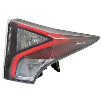 Tail Light Assembly Right Outer Len/Housing On Quarter Panel CAPA for Toyota Prius 2017-2018