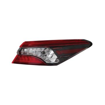 Tail Light Assembly Right Outer w/o TRD Pkg CAPA for Toyota Camry Hybrid XLE Hybrid XSE XSE XLE 2021-2024