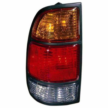Tail Light Housing Left Includes Lens for Toyota Tundra Standard Cab Pickup Extended Cab Pickup 2000-2006